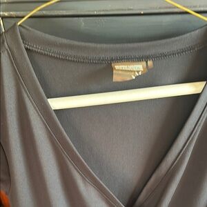 Black V-Neck athleta dress